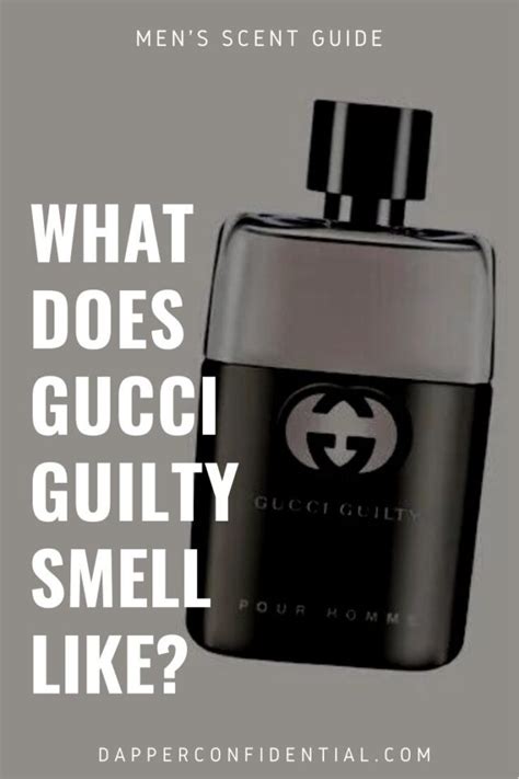 gucci guilty smell like